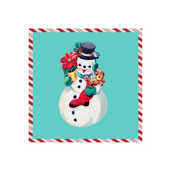 Trademark Fine Art Alicia Ludwig '1955 Christmas I' Canvas Art, 14x14 - WAG09926-C1414GG