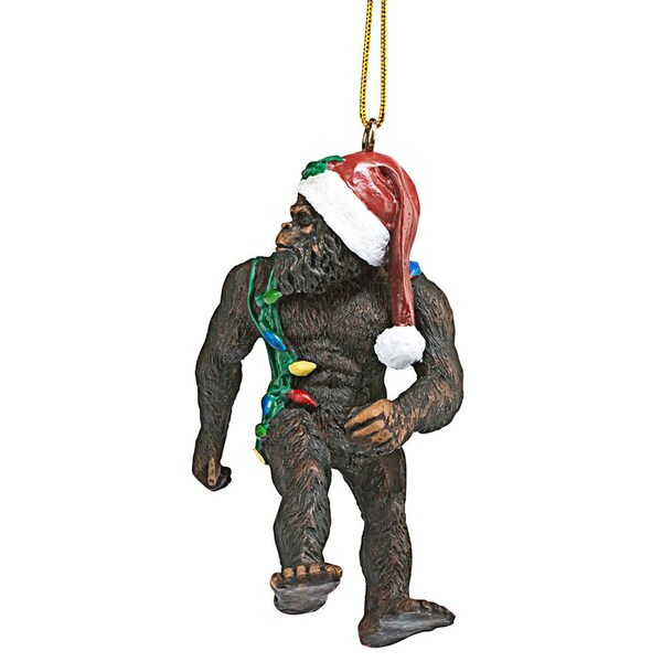 Design Toscano Bigfoot, the Yeti Holiday Ornament - DB383084