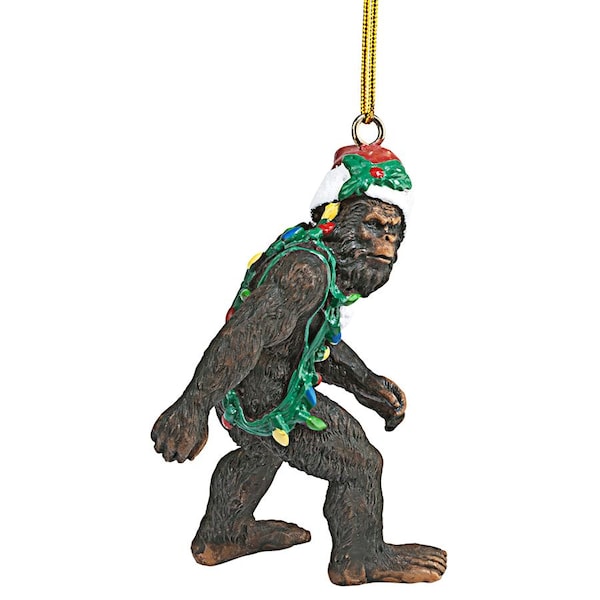 Design Toscano Bigfoot, the Yeti Holiday Ornament - DB383084