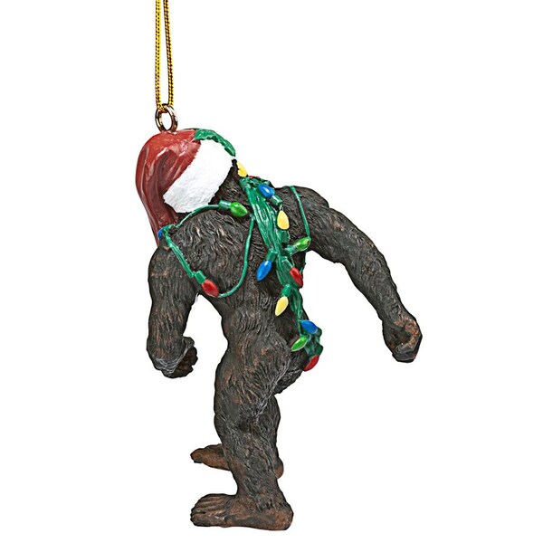 Design Toscano Bigfoot, the Yeti Holiday Ornament - DB383084