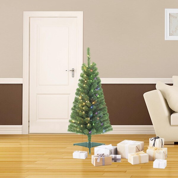 Celebrations Celebrations 4 ft. Full LED 70 lights Color Changing Christmas Tree - J40-116-70