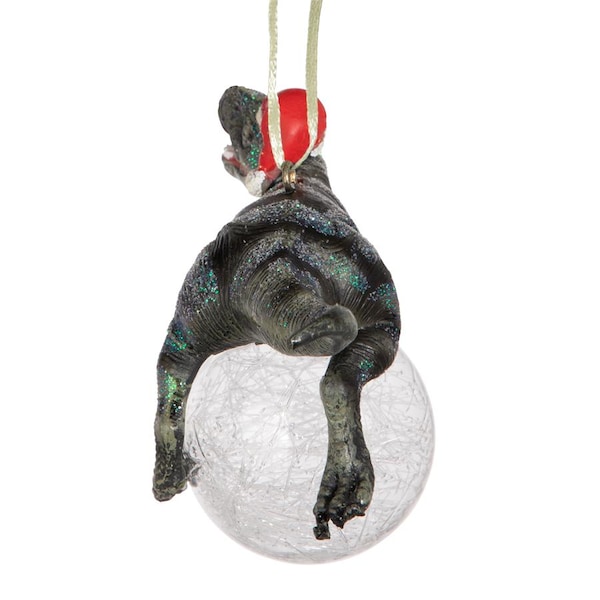 Design Toscano Blitzer, the T-Rex Holiday Ornament - QS93320