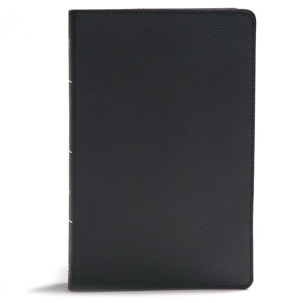 Coolcollectibles KJV Giant Print Reference Bible, Black Genuine Leather - CO2753315