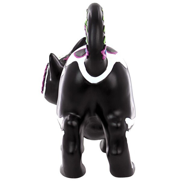 Design Toscano Dia de los Muertos El Gatto Sugar Skull Cat Statue - QL180934