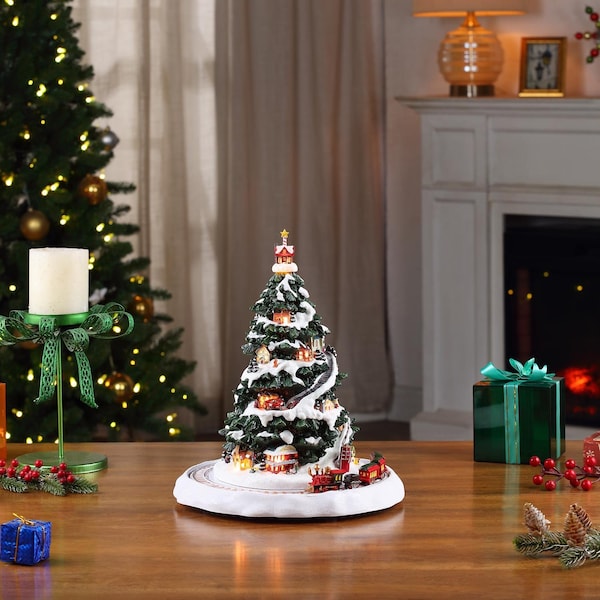 Mr. Christmas Mr. Christmas LED Winter Wonderland Christmas Eve Express Christmas Tree 12.5 in. - 36624AC