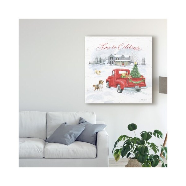 Trademark Fine Art Beth Grove 'Farmhouse Holidays Viii' Canvas Art, 14x14 - WAP09266-C1414GG