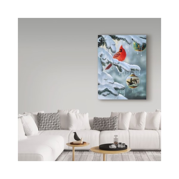Trademark Fine Art Wilhelm Goebel 'Christmas Companion' Canvas Art, 18x24 - ALI33910-C1824GG
