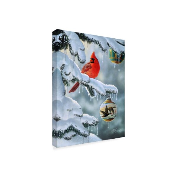 Trademark Fine Art Wilhelm Goebel 'Christmas Companion' Canvas Art, 18x24 - ALI33910-C1824GG