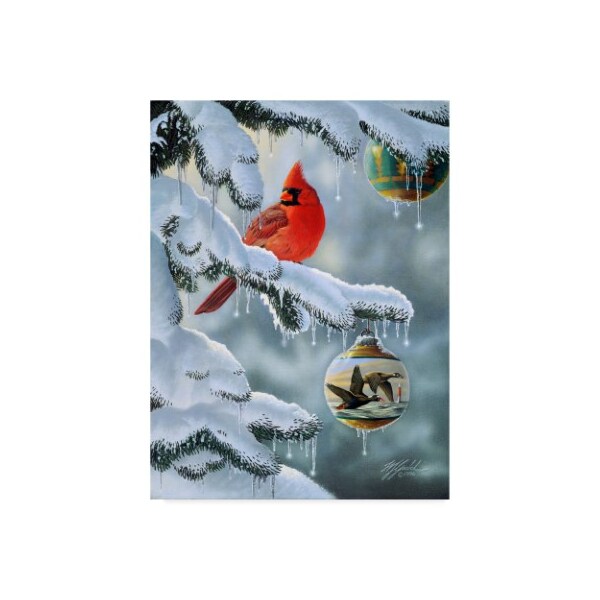 Trademark Fine Art Wilhelm Goebel 'Christmas Companion' Canvas Art, 18x24 - ALI33910-C1824GG