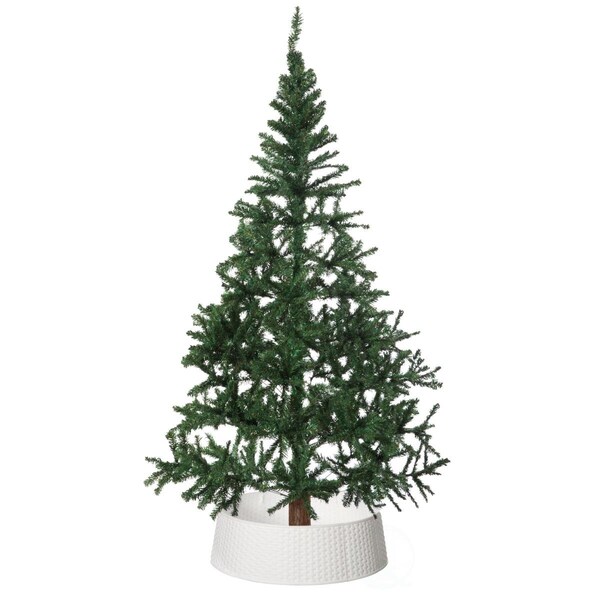 Vestimentas Large Rattan Christmas Tree Skirt White - VE3184505