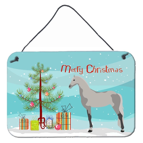 Carolines Treasures Orlov Trotter Horse Christmas Wall or Door Hanging Prints - BB9275DS812