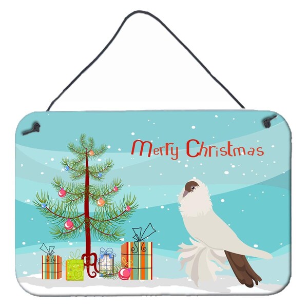 Carolines Treasures German Helmet Pigeon Christmas Wall or Door Hanging Prints - BB9311DS812