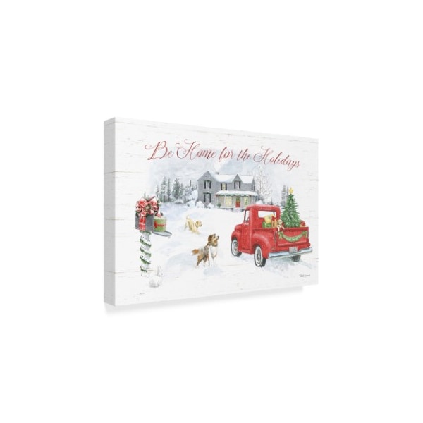 Trademark Fine Art Beth Grove 'Farmhouse Holidays Vi' Canvas Art, 12x19 - WAP09264-C1219GG