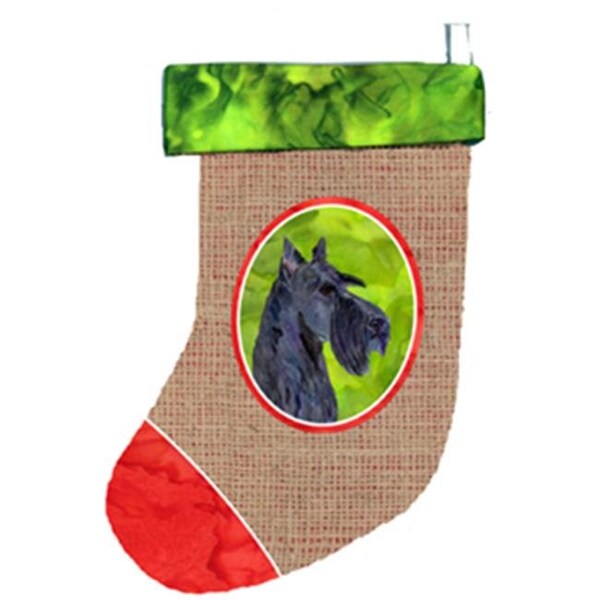 Carolines Treasures Carolines Treasures SS2037-CS Scottish Terrier Christmas Stocking - SS2037-CS