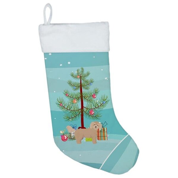 Carolines Treasures Carolines Treasures CK3806CS Bichpoo Christmas Tree Christmas Stocking - CK3806CS