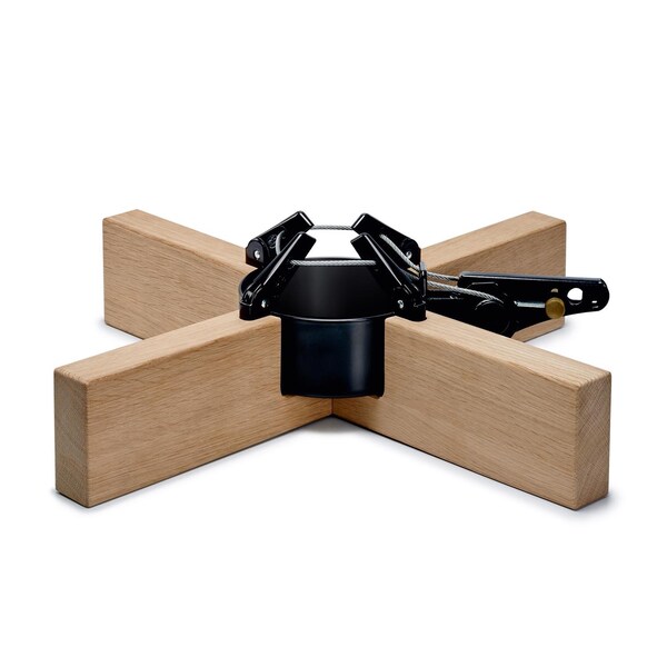 Krinner Krinner Kopenhagen Metal/Wood Real Christmas Tree Stand 8 ft. - 95020