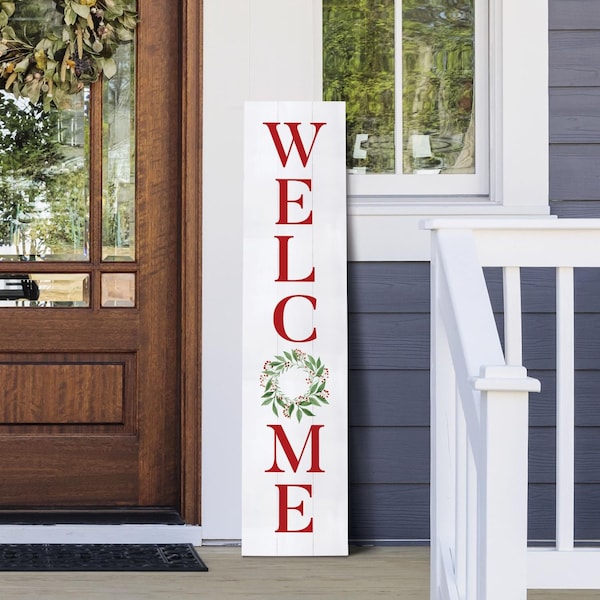 P. Graham Dunn Marble Acacia Coaster Set P Graham Dunn 47 in. Christmas and Halloween Assortment Porch Signs - ACE-PNLPDQ-01
