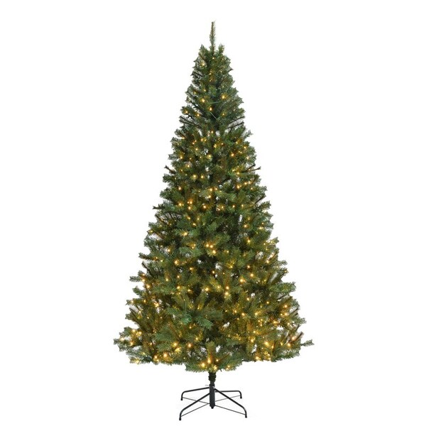 Celebrations Celebrations 7-1/2 ft. Slim LED 450 lights Spruce Color Changing Christmas Tree - T2SF75MWWMUA