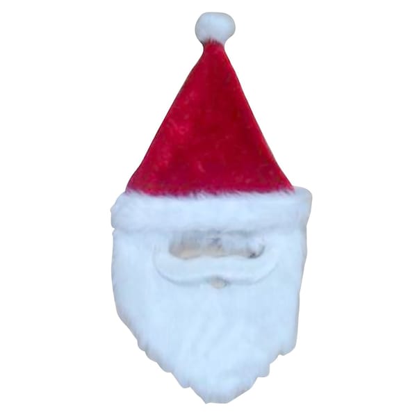 Dyno Dyno Red/White Bearded Santa Indoor Christmas Decor 26 in. - 0408967-1AC