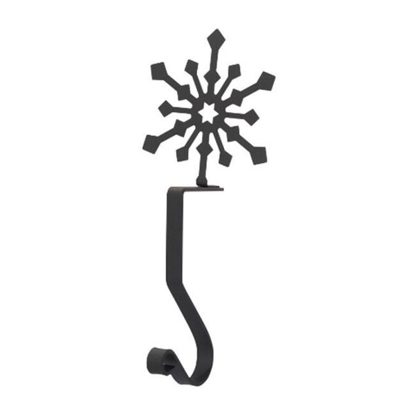 Village Wrought Iron Village Wrought Iron MH-A-85 Snowflake Mantle Hook, MH-A-85 - MH-A-85