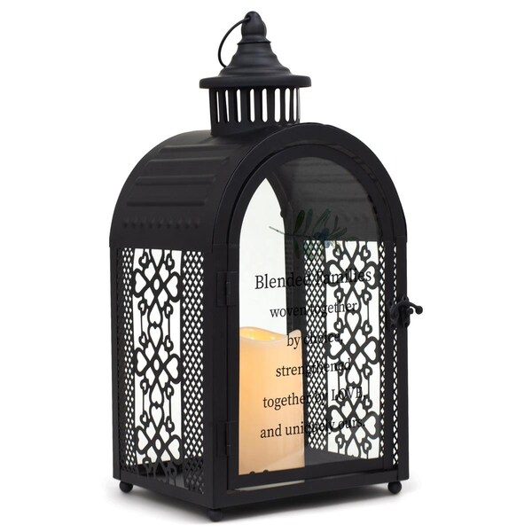 Dicksons Unisex Blended Families Large Lantern, Black - One Size - LTN227LMB