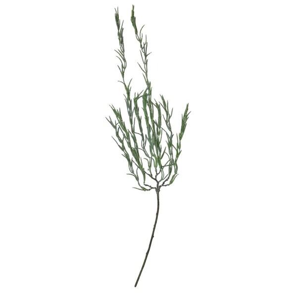 Allstate 33 in. Iced Willow Succulent Hanging Artificial Christmas Spray, Green - 32923864