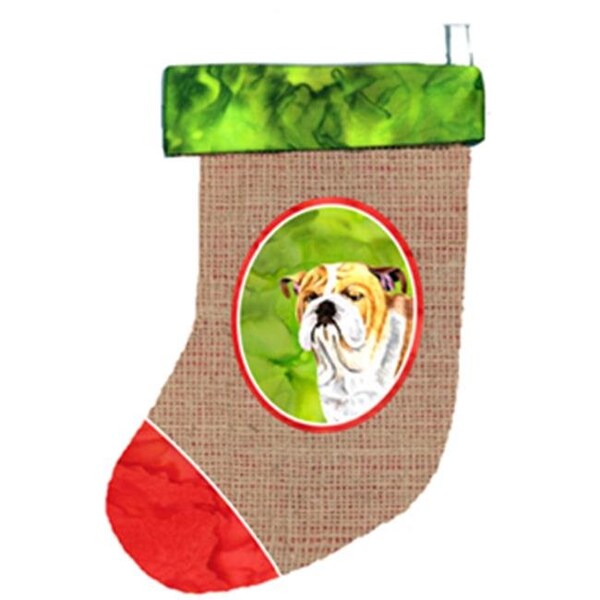 Carolines Treasures Carolines Treasures SC1002-CS Bulldog English Christmas Stocking - SC1002-CS