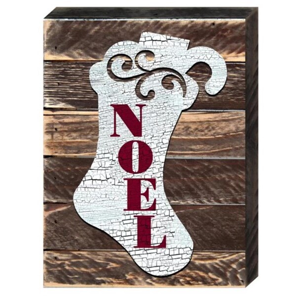 Instrumento Noel Stocking Wooden Ornament - IN3494440