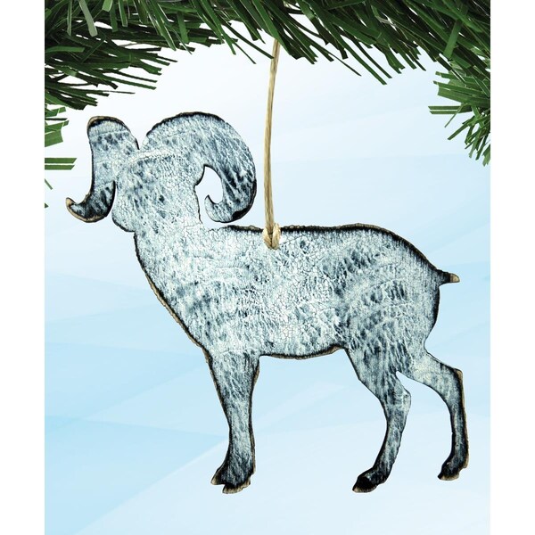 Instrumento Ram Wooden Ornament - IN2970376