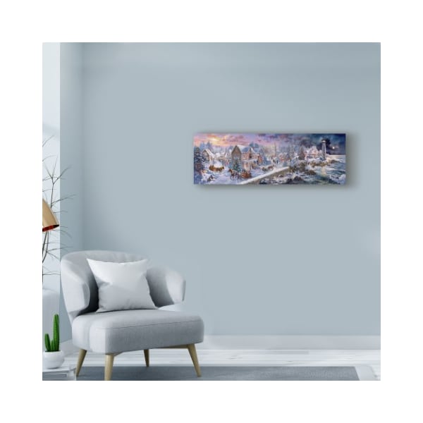 Trademark Fine Art Nicky Boehme 'Holiday At Seaside ' Canvas Art, 10x32 - ALI43777-C1032GG