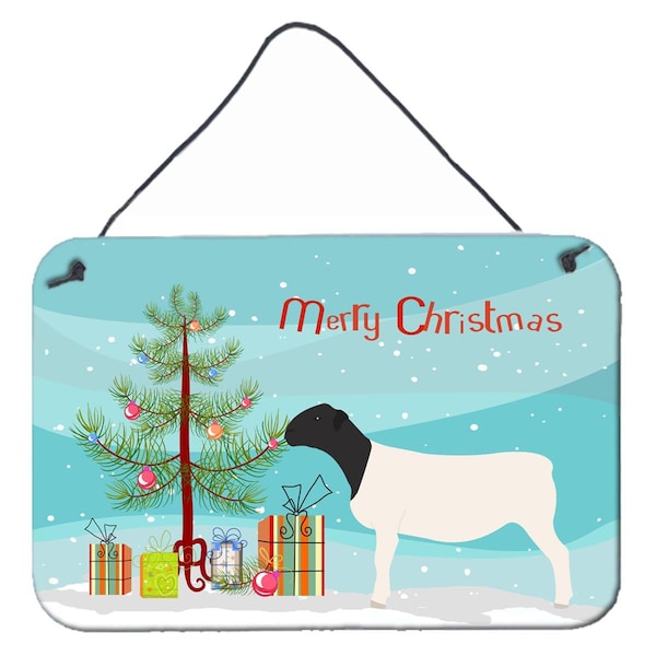 Carolines Treasures Dorper Sheep Christmas Wall or Door Hanging Prints - BB9345DS812