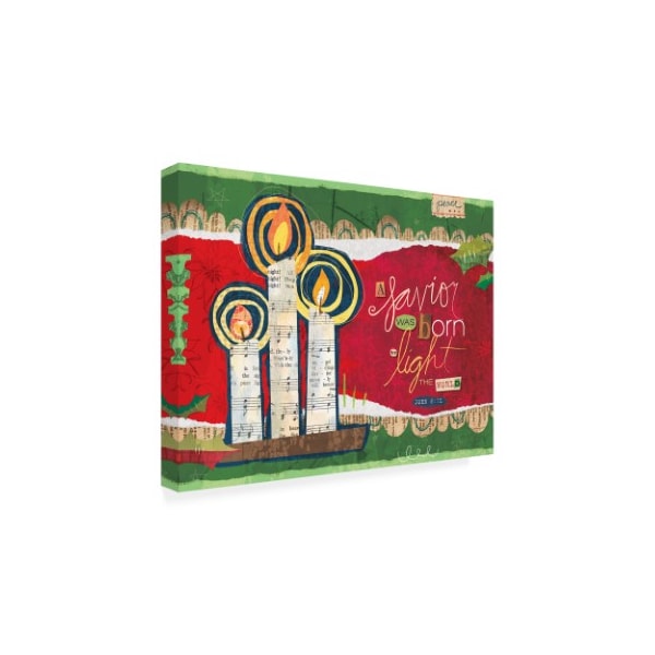 Trademark Fine Art Holli Conger 'Christmas Collage 2' Canvas Art, 14x19 - ALI47228-C1419GG