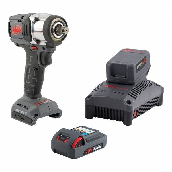 Ingersoll-Rand Impact Wrench Kit 1/2" 20V - W3151-K22