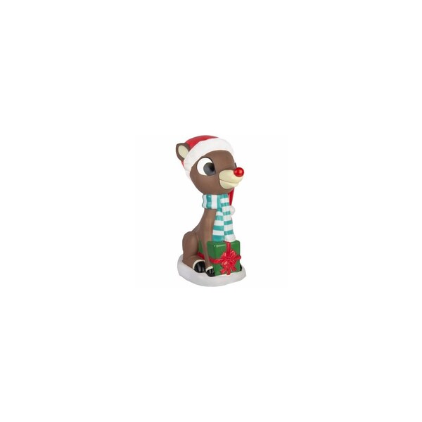 Gemmy Rudolph the Red-Nosed Reindeer Lighted Blow Mold Christmas Decor, 24 In. - 880195