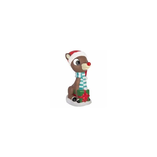Gemmy Rudolph the Red-Nosed Reindeer Lighted Blow Mold Christmas Decor, 24 In. - 880195