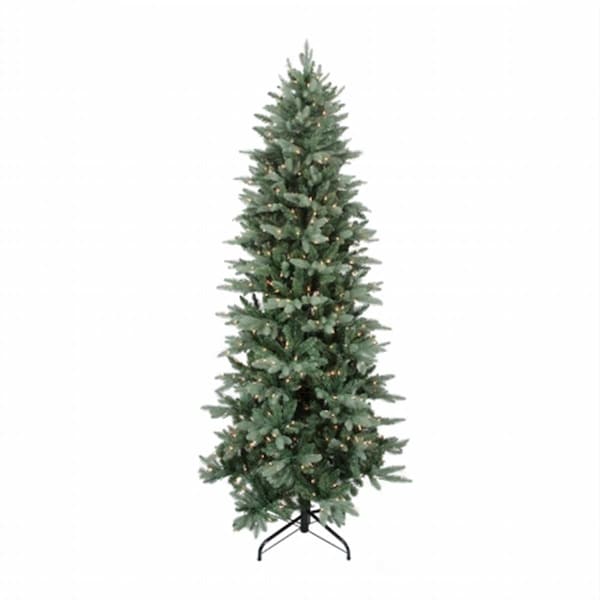 Northlight Seasonal Pre-Lit Washington Frasier Fir Slim Artificial Christmas Tree - Clear Lights - 31451101