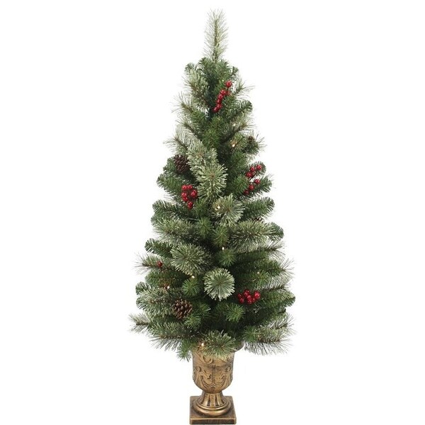Puleo Asia Ltd Mixed Needle Tree, PVC, Hard, 4 ft - 333-3658-ST40L035