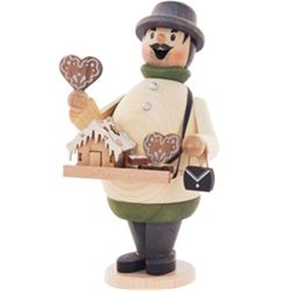 Alexander Taron Dregeno Incense Burner - Gingerbread Sales Man - 1343-33