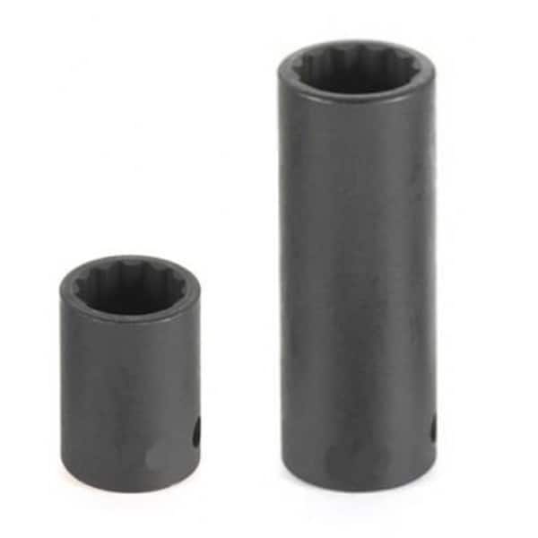 Eagle Tool Us Grey Pneumatic 0.38 in. Drive x 18 mm 12 Point Standard Socket - GY1118M