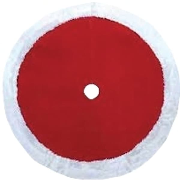 Santas Forest Hometown Holidays Tree Skirt, 48 in Dia, Polyester - 28903