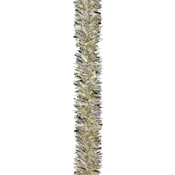 Holiday Trims Holiday Garland, 10 ft L, Gold - 3581458