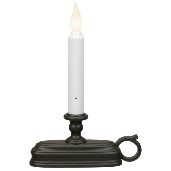 Xodus Innovations Candle, C Alkaline Battery, LED Bulb, Aged Bronze Holder - FPC1325A