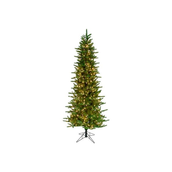 Almo Fulfillment Services Fraser Hill Farm Artificial Christmas Tree - 7.5 Ft. Carmel Pine - 8F Clear LED Lights - FFCP075-5GR