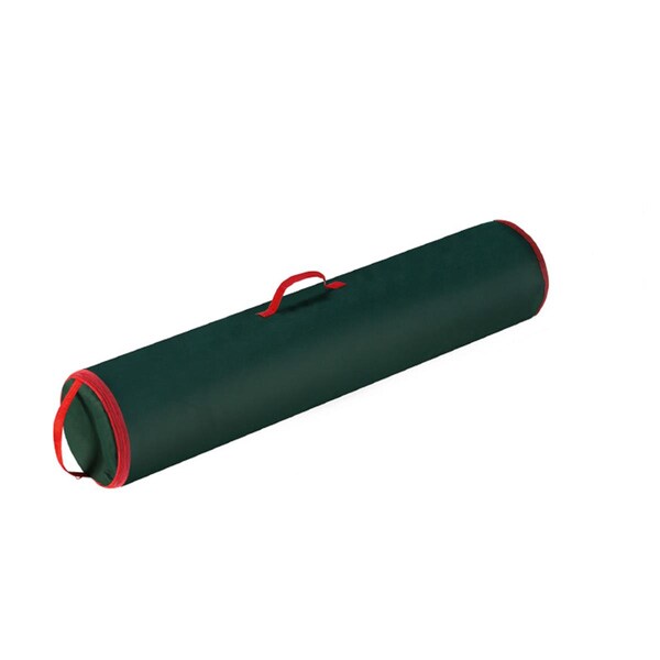 Propiedad Christmas Gift 40.5 in. Wrapping Paper Wrap Storage Bag Green Stand Up - PR2006978