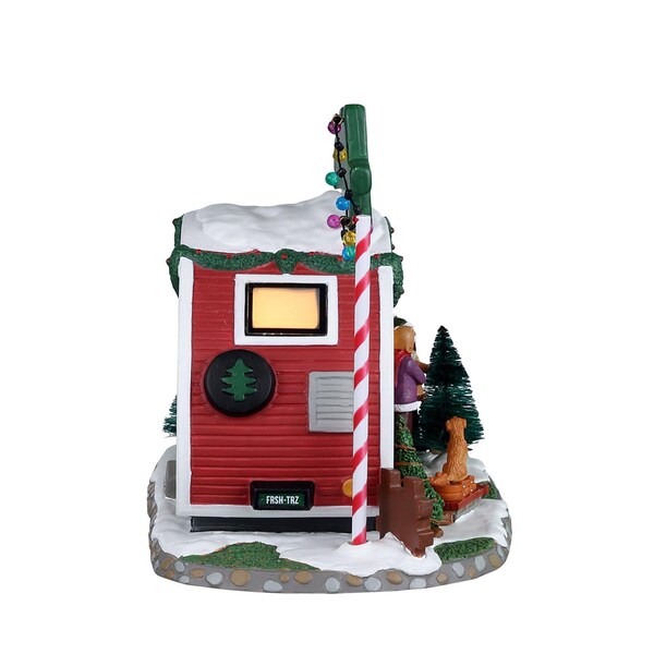 Lemax Lemax LED Multicolored Vail Village Christmas Village 6 in. - 25928