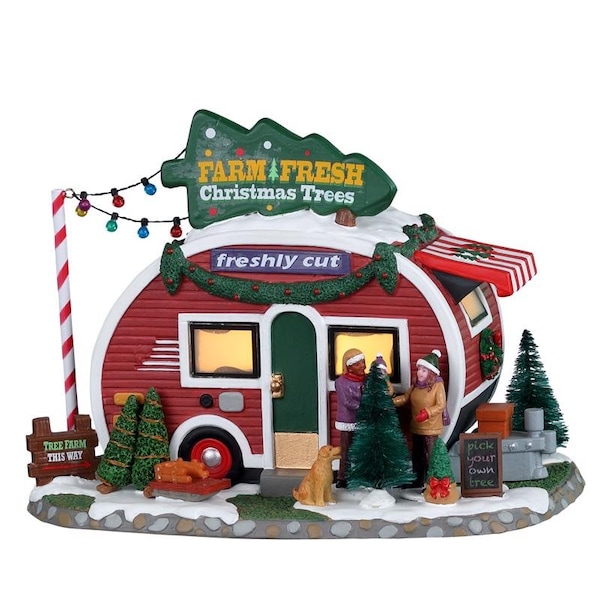 Lemax Lemax LED Multicolored Vail Village Christmas Village 6 in. - 25928