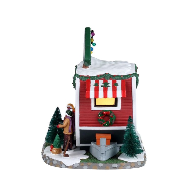 Lemax Lemax LED Multicolored Vail Village Christmas Village 6 in. - 25928