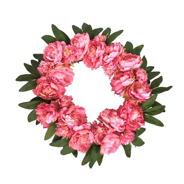 Maquina 16 in. Peony Wreath - MA2999089