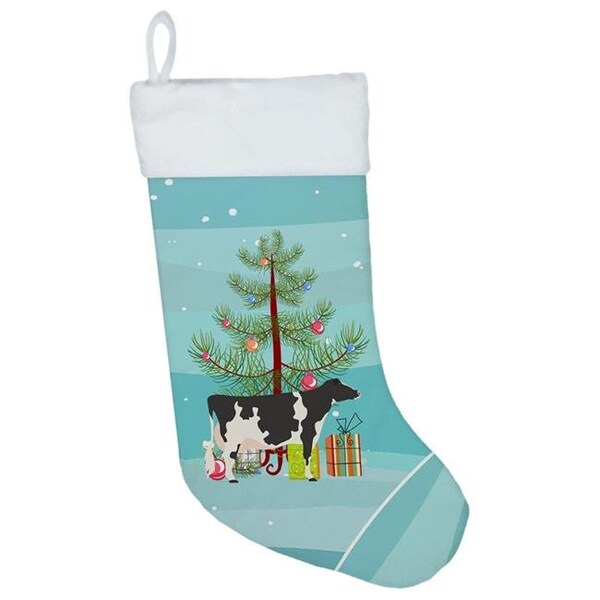 Carolines Treasures Carolines Treasures BB9189CS Holstein Cow Christmas Christmas Stocking - BB9189CS