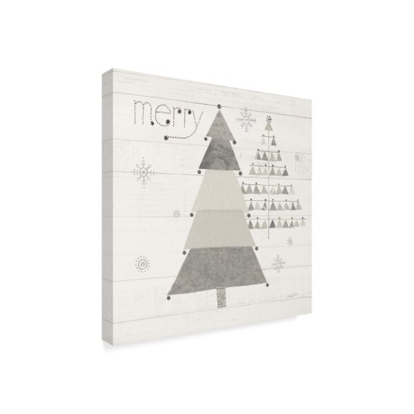 Trademark Fine Art Courtney Prahl 'Christmas Patchwork I Neutral' Canvas Art, 24x24 - WAP08809-C2424GG
